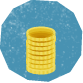 Medium amount of coins