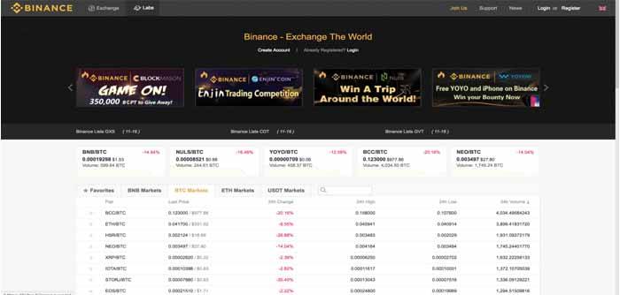 binance coin