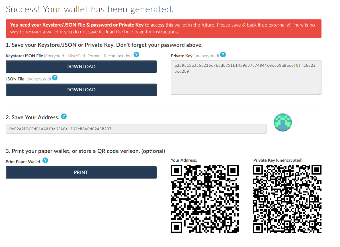 Geth Import Wallet From Myetherwallet Claim Bitcoin Ca!   sh Paper Wallet - 