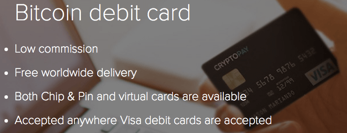 Shift Bitcoin Debit Card