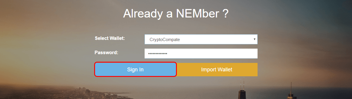 nem wallet