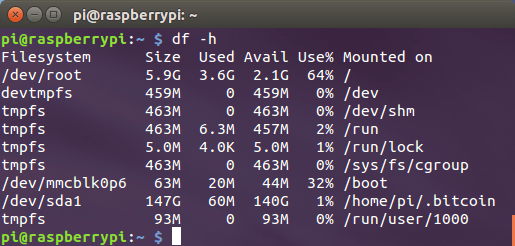 bitcoin node on raspberry